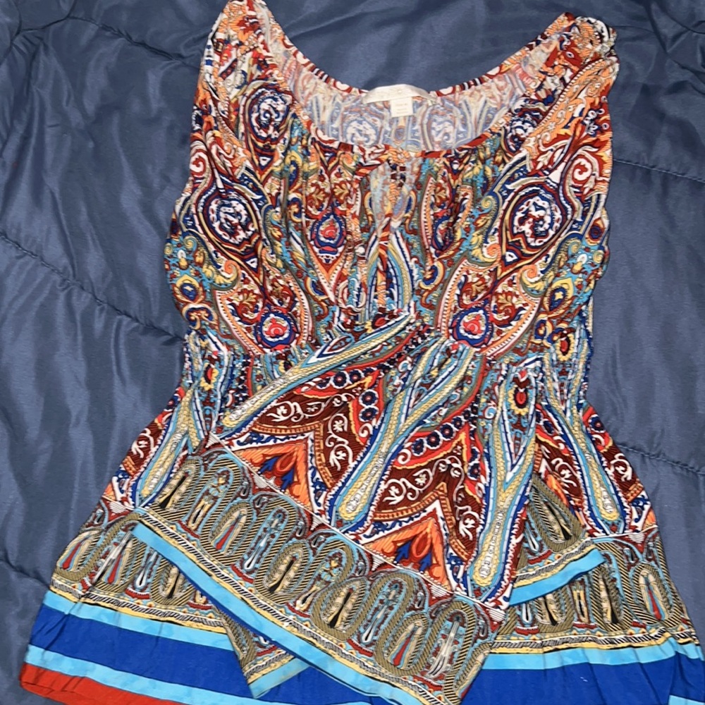 Boston Proper Boho top - Picture 2 of 4